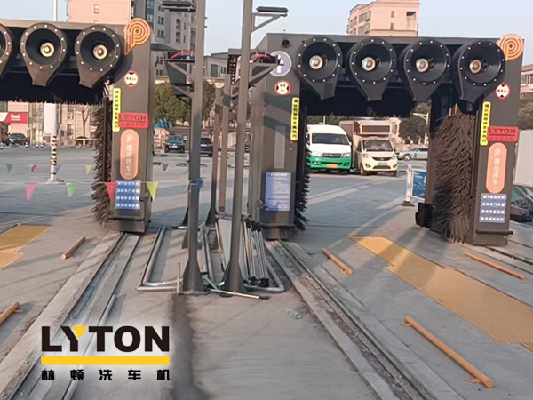 環保節水效率高！兩臺林頓龍門往復式全自動洗車機即將竣工！