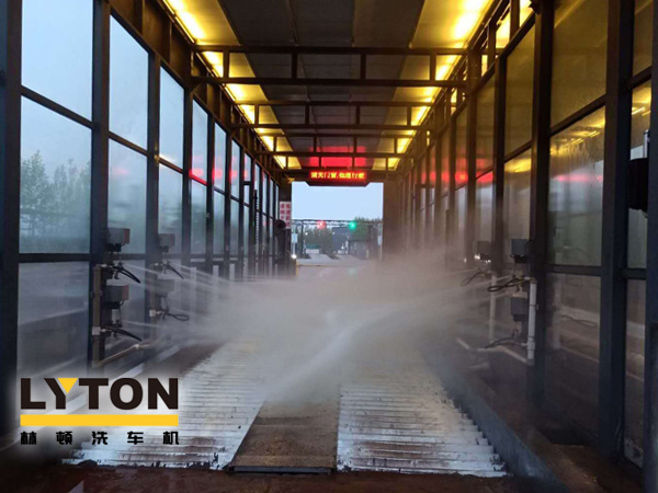 節(jié)能降耗、降本增效！定制款林頓工程類洗車機(jī)！鋼鐵廠、碼頭、工地專用！